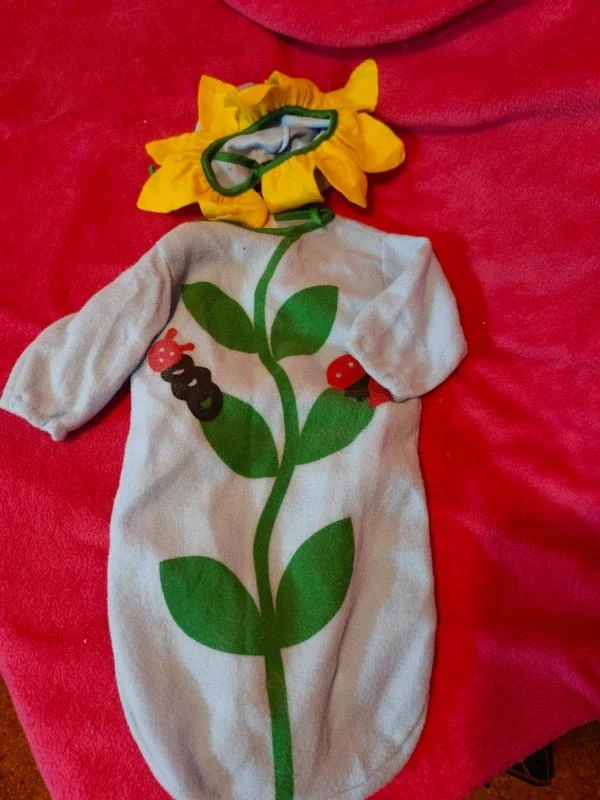 disfraz de flor